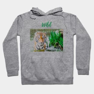 Wild Tiger / Tigress T Shirts Hoodie